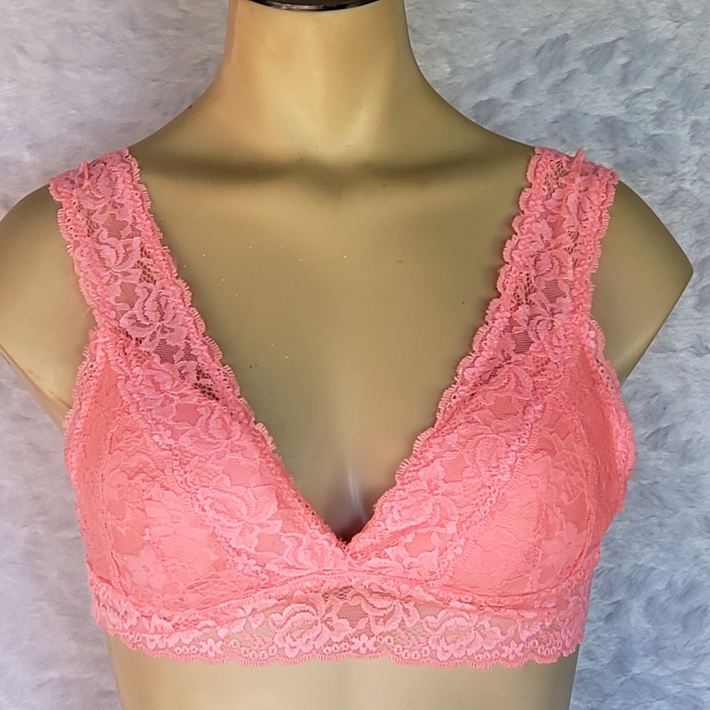 Lacy Coral Bralette